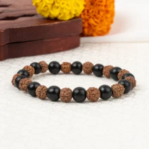 Divya Rudraksha Karungali Bracelet